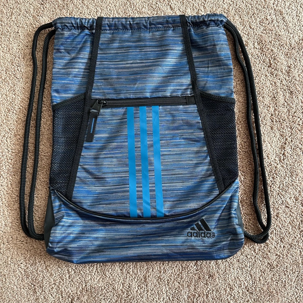 Adidas Drawstring Alliance Athletic Cinch Bag